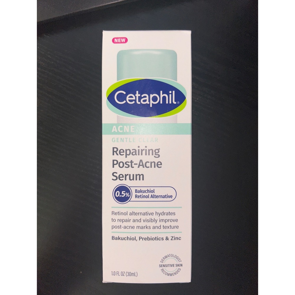 Cetaphil Gentle Clear Repairing Post Acne Serum Bakuchiol‎ Retinol Alternative